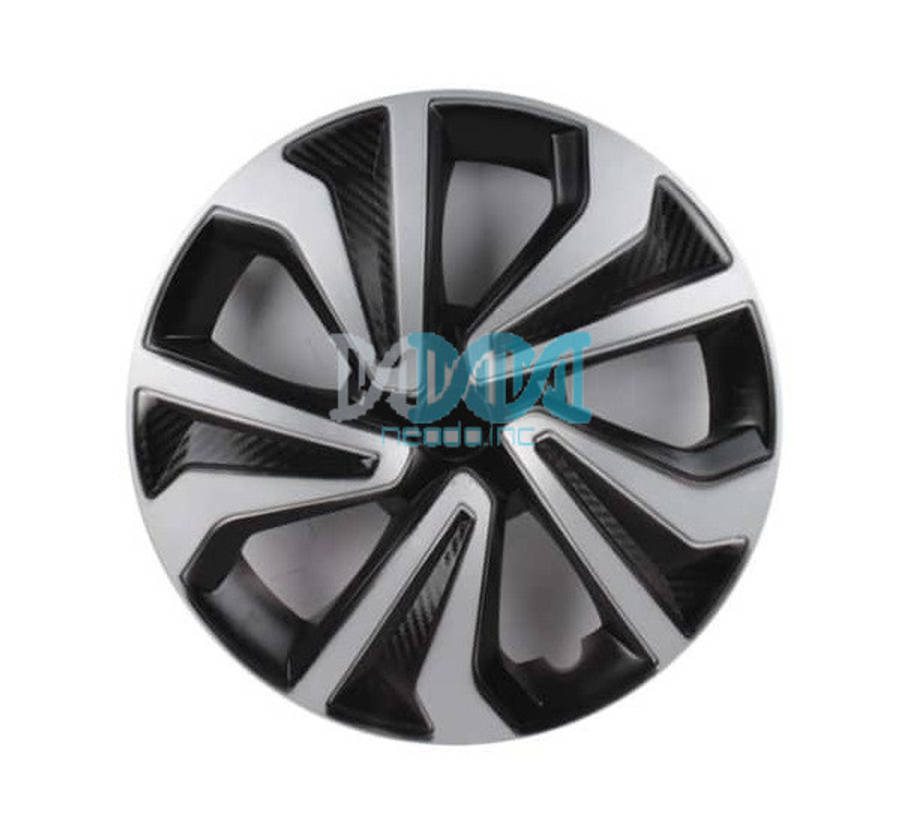 14 Silver & Black Wheel Cover