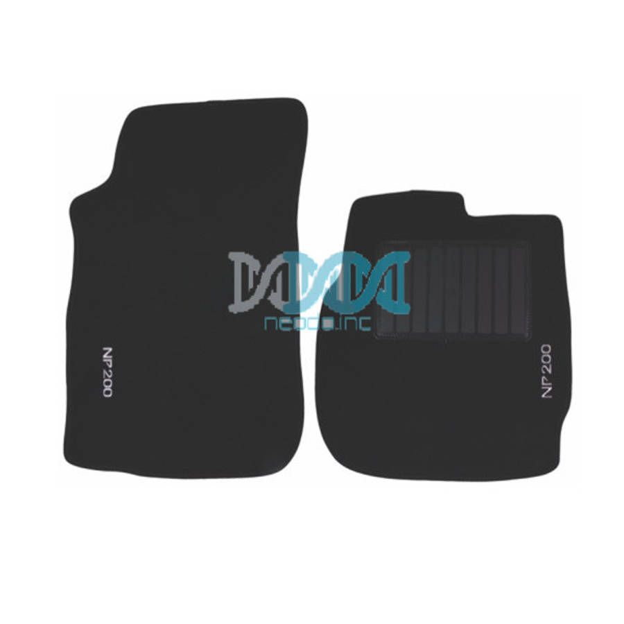 Carpet Set Nissan Np200 Black 4 Piece