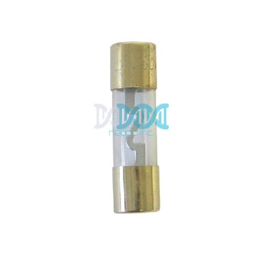 60 Amp Glass Fuse - 5 Pieces Per Pack