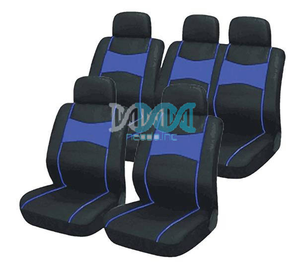 SEAT COVERS SUV BLUE 10PCS