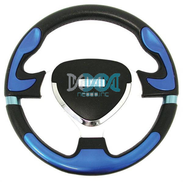 Steering Wheel Blue Polyeurathane