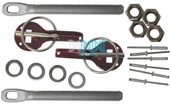Bonnet Pin Kit Red