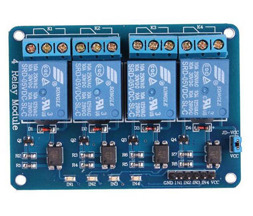 4 Channel 5V Relay Module