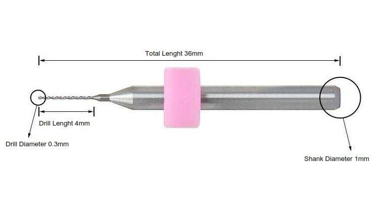 Nozzle Drill Cleaner 0.4mm