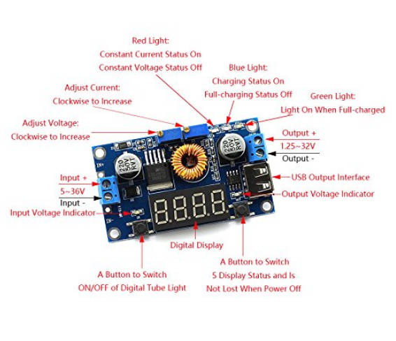 LM2596 DC Buck Voltage Regulator