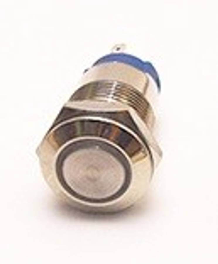 8mm Waterproof Momentary Stainless Push Button