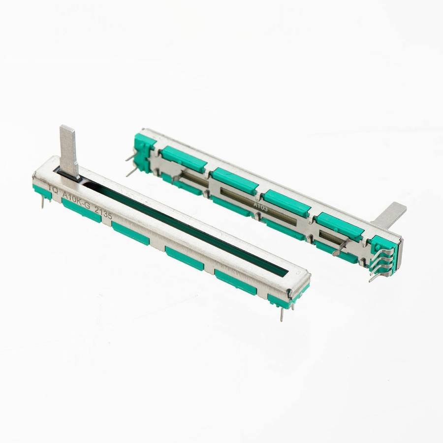 B50K Dual-Channel Straight Sliding Potentiometer
