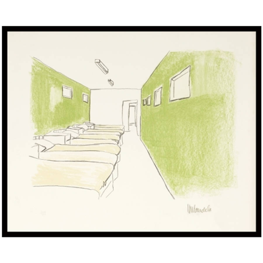 Mandela Lithograph Series II 212/350 Set of 5