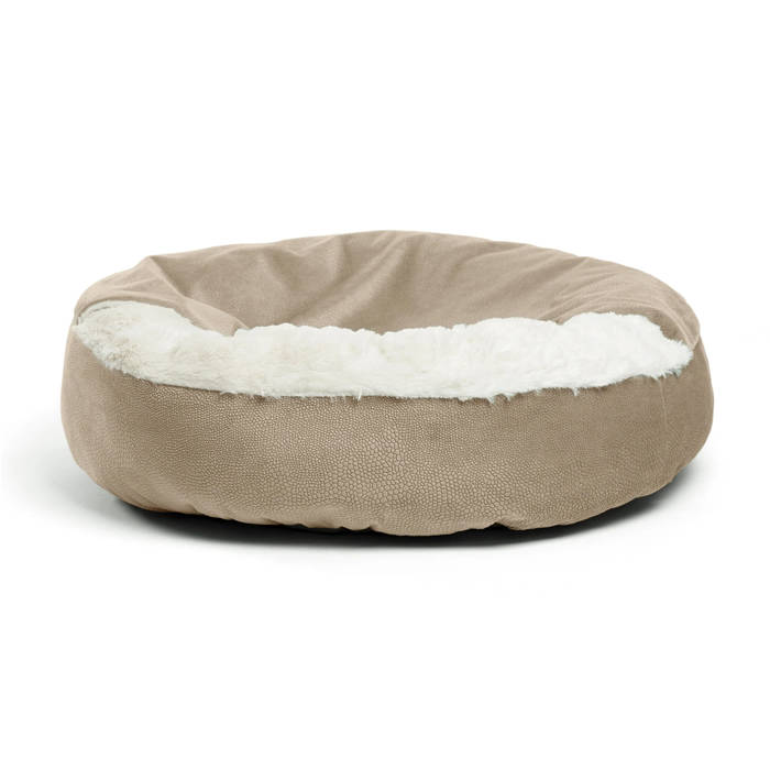 Cozy Cuddler Ilan Dog & Cat Bed Medium - Wheat