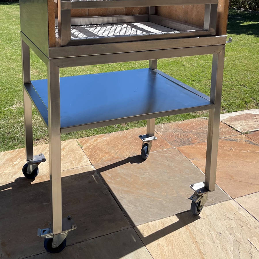 Brilliant Braai Stainless Steel Trolley