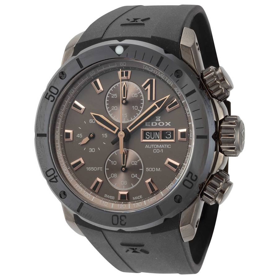 Edox CO-1  Automatic  Grey Dial  Men's  Watch