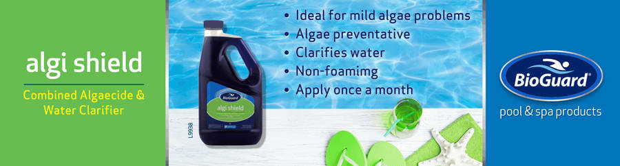 POOL ALGAE PREVENTION AND CLARIFIER BIOGUARD ALGI SHIELD 2LT