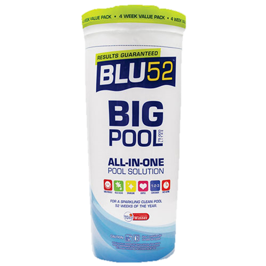 BLU52 ALL-IN-ONE 4-WEEK PACK (LARGE POOL) 1.7KG