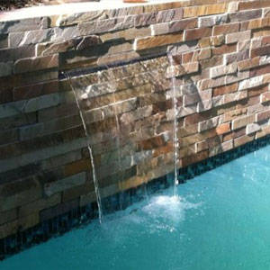 POOL WATERFEATURE LETTERBOX STYLE STAINLESS STEEL (1000mm)