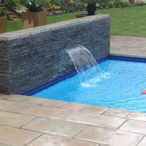 POOL WATERFEATURE LETTERBOX STYLE STAINLESS STEEL (1000mm)