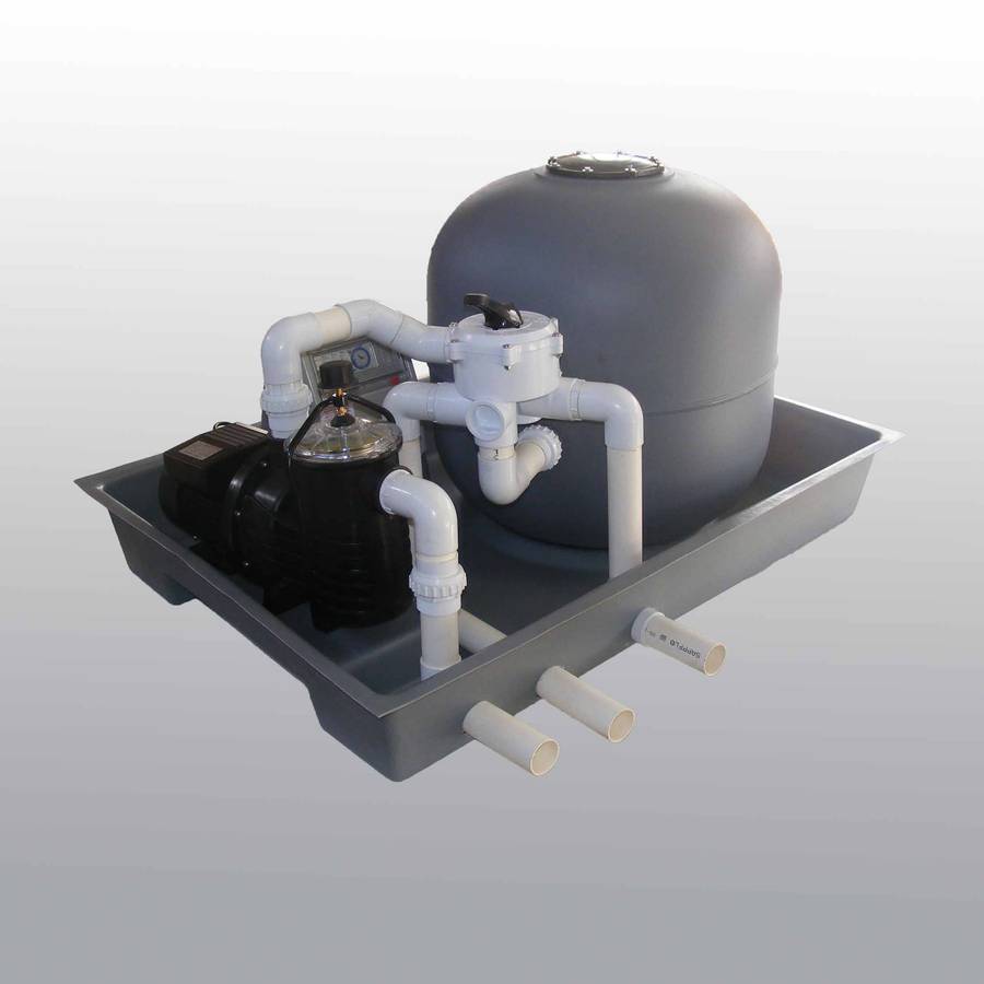 POOL PUMP AND FILTER COMBI BOX  0.75KW/3BAG (NO ELECTRICAL DB)