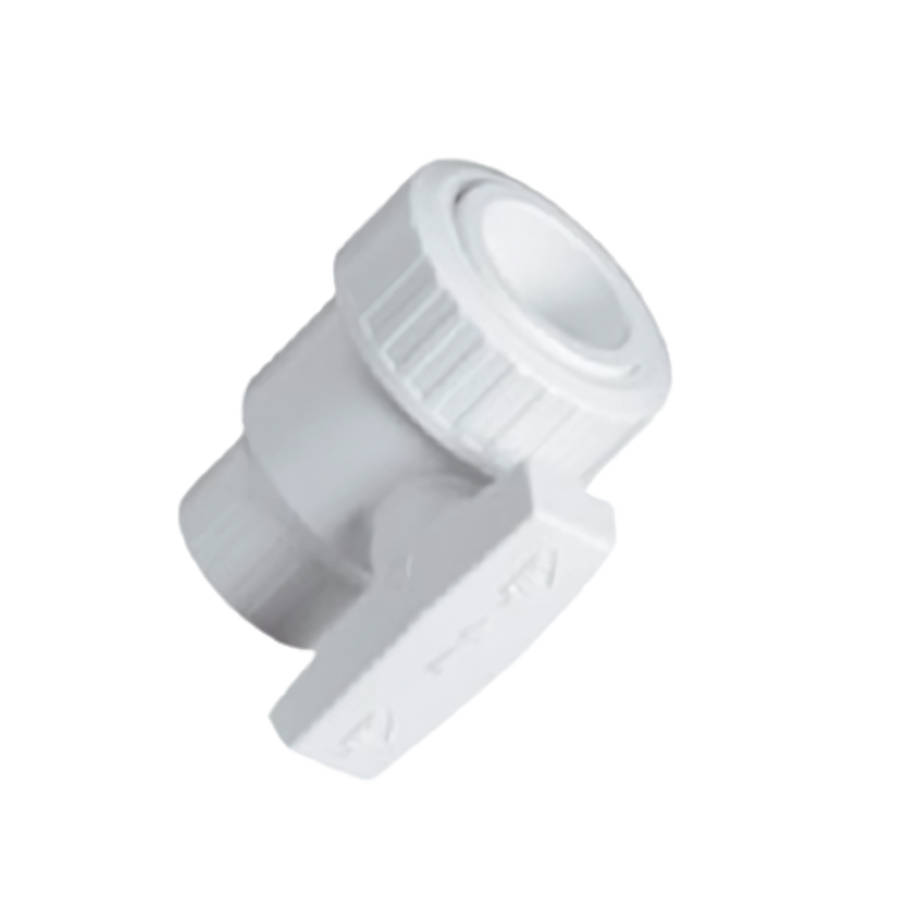 POOL BALL VALVE QUALITY SINGLE UNION GLUED 50mm