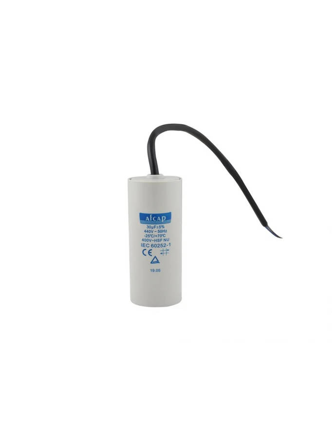 POOL PUMP ELECTRICAL CAPACITOR 30UF WITH WIRE