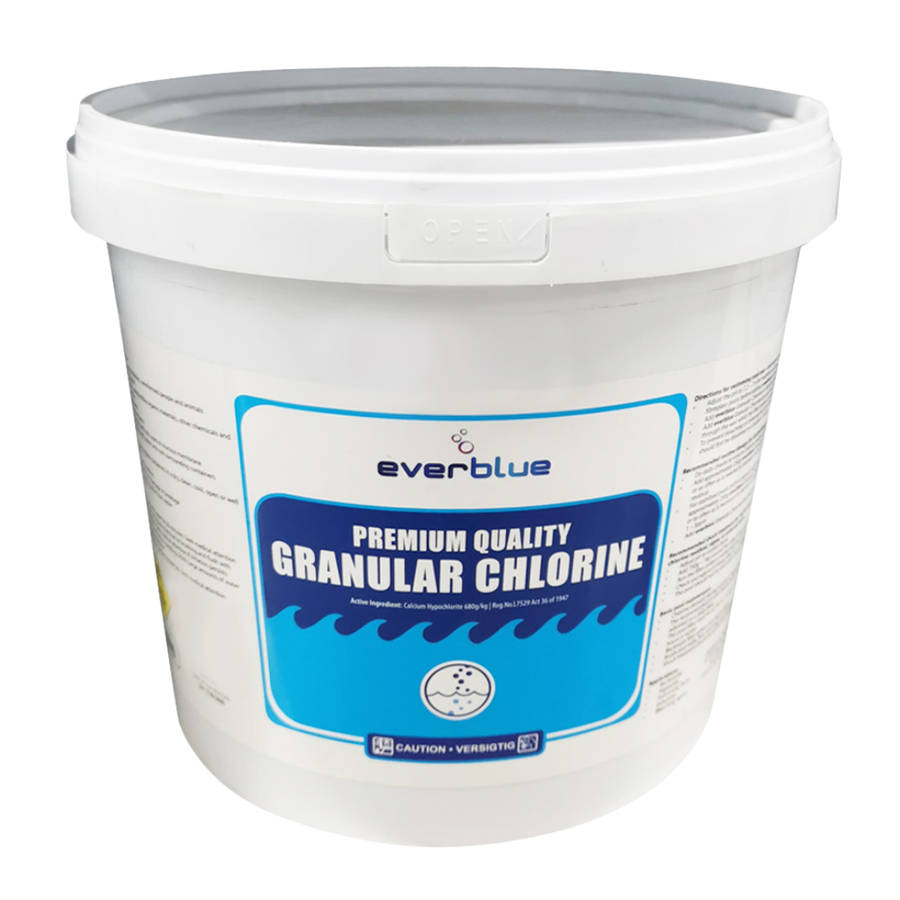 POOL CHLORINE EVERBLUE 8KG (HIGH STRENGTH)