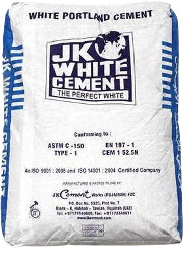 POOL WHITE CEMENT FOR MOSAIC TILES 50KG (COLLECTION ONLY)