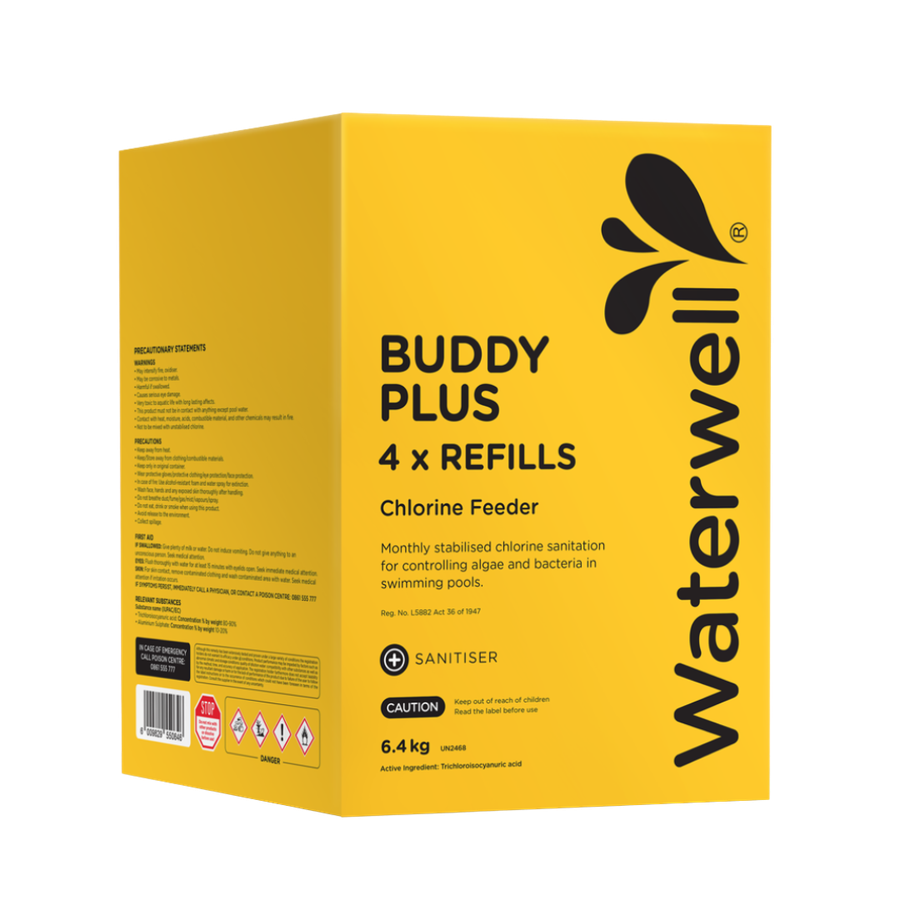 POOL FLOATER BUDDY PLUS 6 MONTH PACK