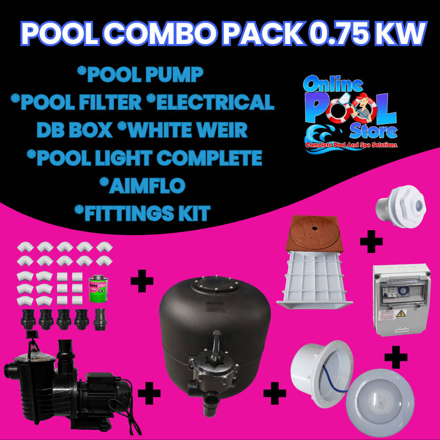 POOL COMBO PACK 0.75KW