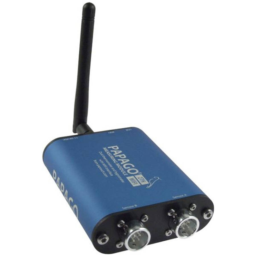 Papago 2TH WIFI: 2x temperature, humidity and dew point with WiFi