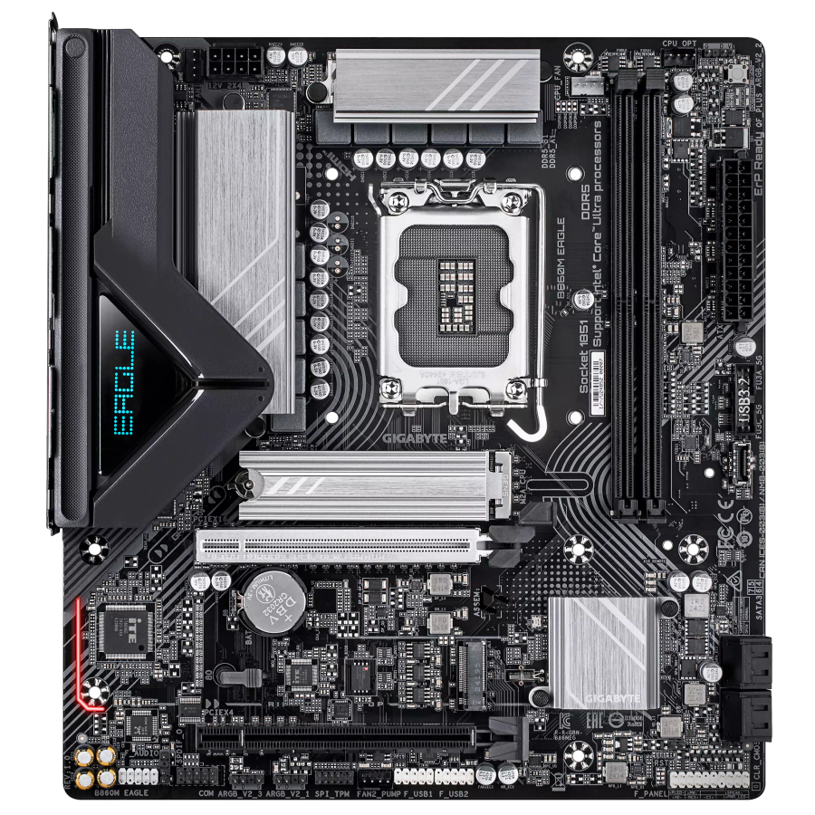 Gigabyte B860M Eagle - 2x DDR5, 2x M.2, LGA1851, mATX