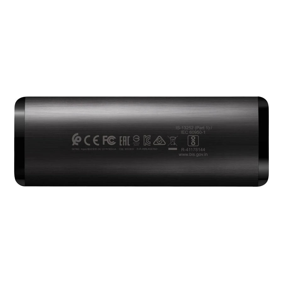 Adata SE760 512GB USB3.2 Gen2 Type-A+C External SSD