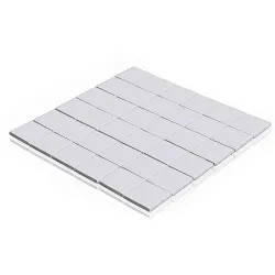 36PCS Lot 15X15x2mm White SMD DIP IC Chip Heatsink Thermal Paste Pads