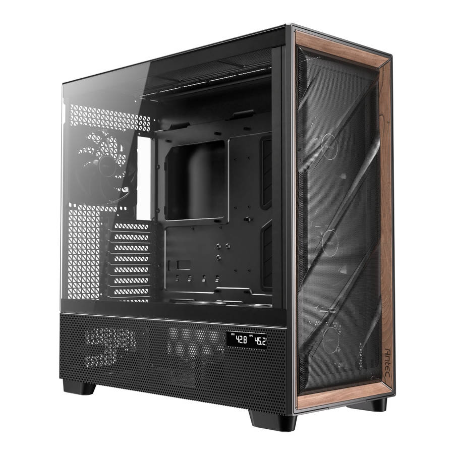 Antec FLUX PRO E-ATX Full Tower Gaming Chassis  Black