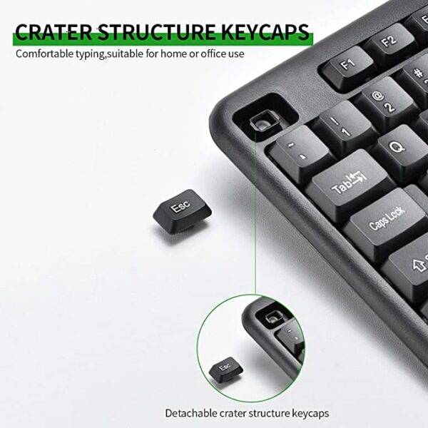 104-Key Wired Multimedia Keyboard