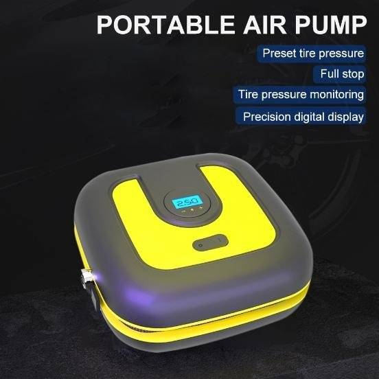 12V/120W Cordless Electric Air Pump &amp; Digital Pressure Gauge