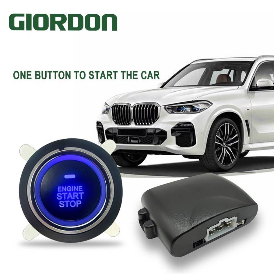 Car Engine Start Button - Keyless Entry System