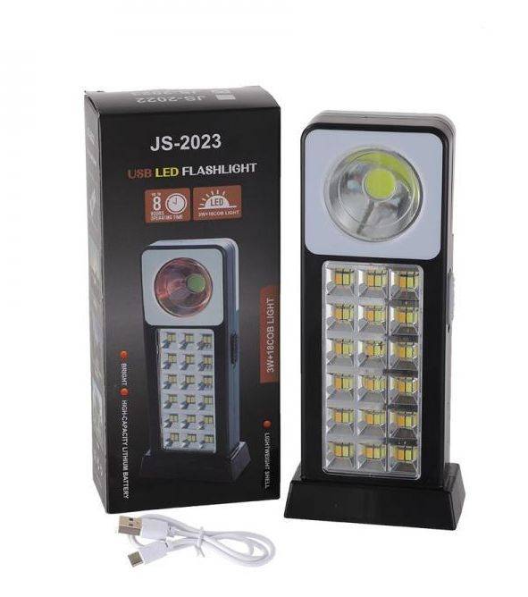 USB Rechargeable Solar Powered Flash Light