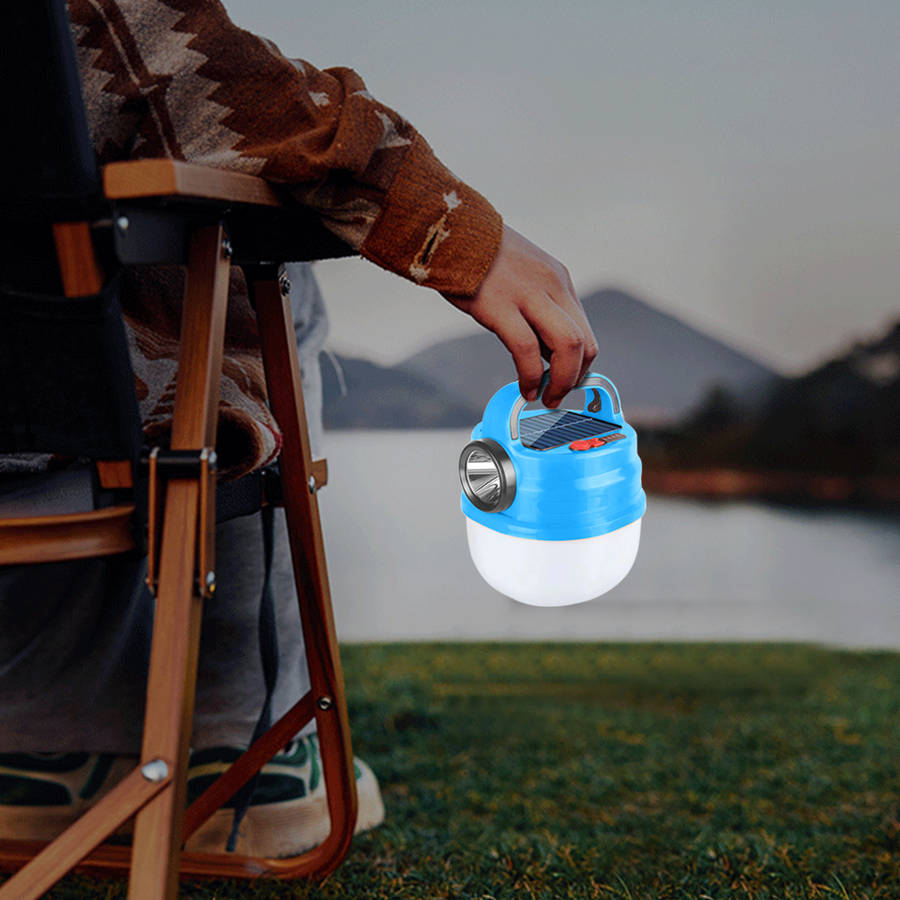 Hurry Bolt Solar Light Torch - Spot Flashing Solar Charging Light