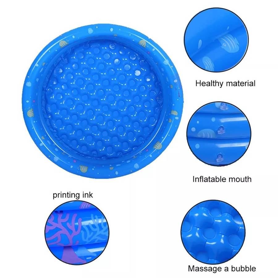 Three Layer Inflatable Round Swimming Pool