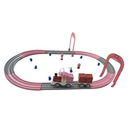 Magnetic Electric Rail Trail Building Blocks Toy