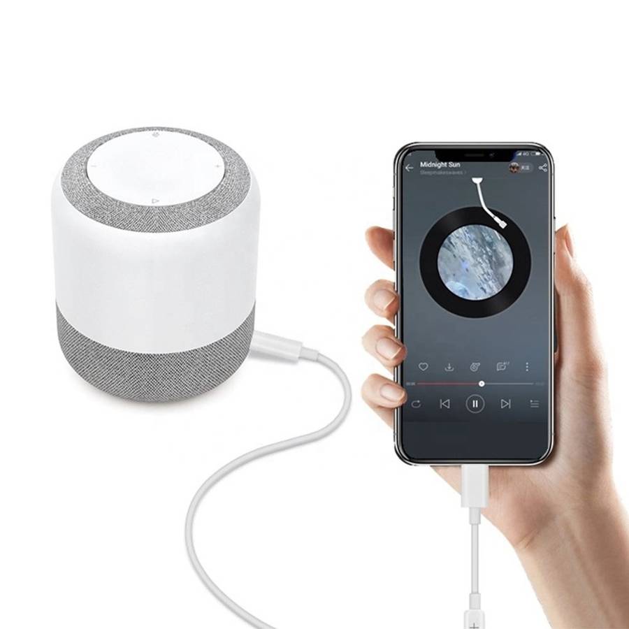 Type-C to 3.5mm Aux Audio Control Adapter Cable Stereo - AB-S672T