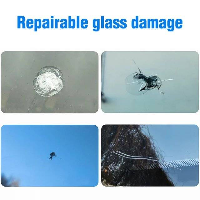 Windshield Repair Kit Car Window Glass Scratch Crack Restore