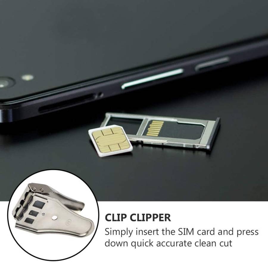 Sim Card Cutter 3 in 1 SIM Card Cutter - Micro/Nano Sim Card Cutter - XF0235