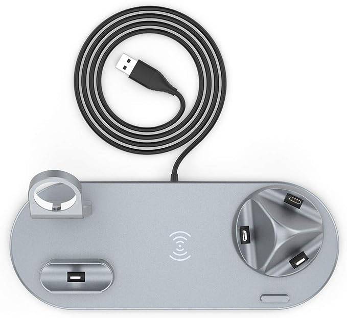 6 In 1 Multifunctional Wireless Charging Dock Station - HXZC