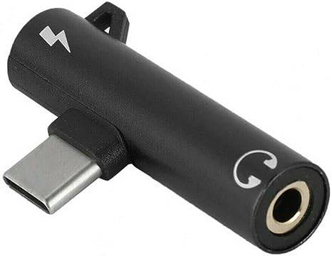 Type-c Male to 3.5mm Audio Female Aux & Type C Female Chrging Adapter