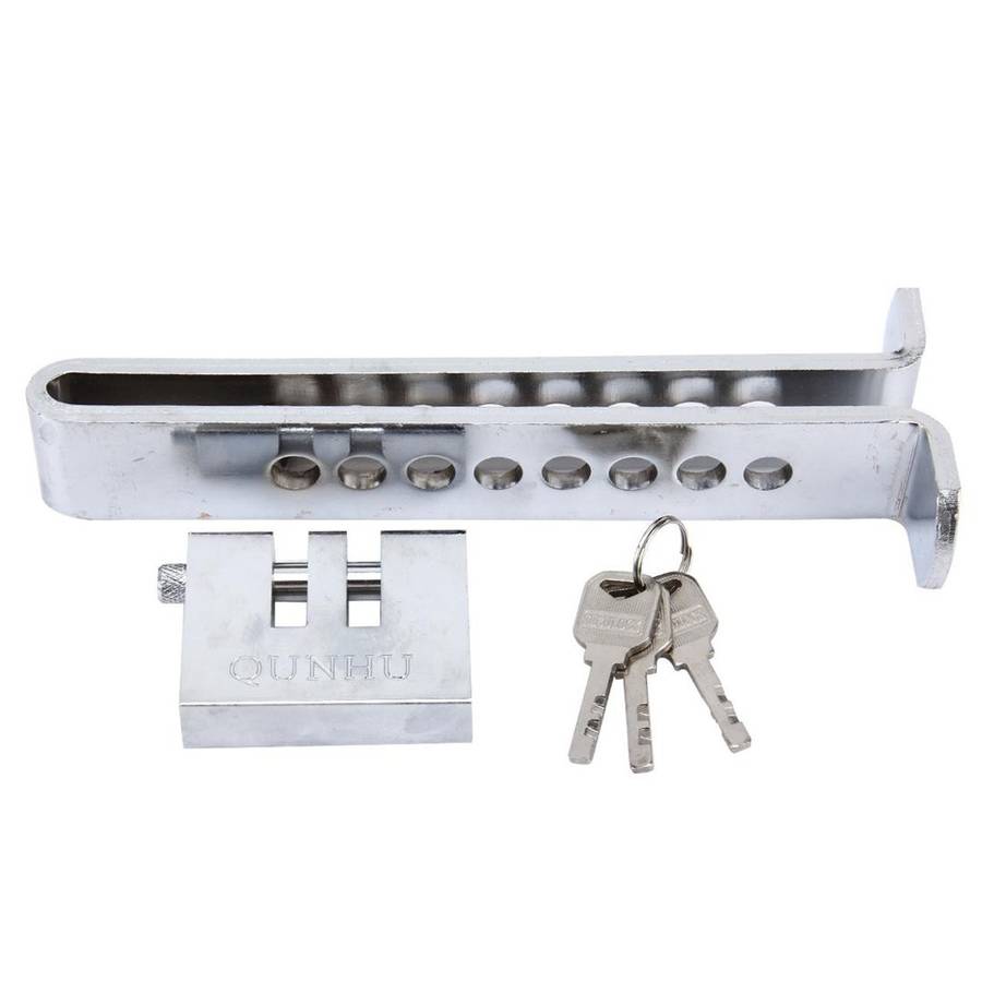 Car Pedal Lock For Clutch and Brake - Car Stainless Steel Anti-theft Security Lock
