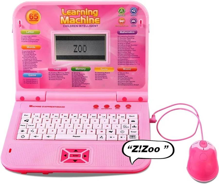 Kids Laptop - 65 Learning Modes - Laptop for Kids Ages 3+