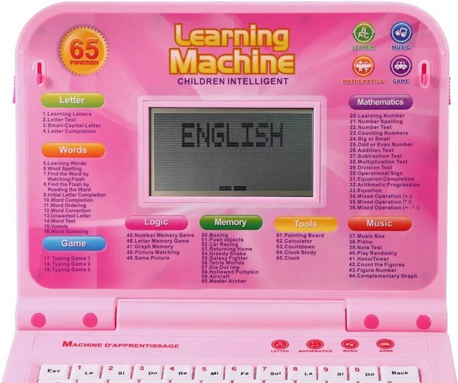 Kids Laptop - 65 Learning Modes - Laptop for Kids Ages 3+