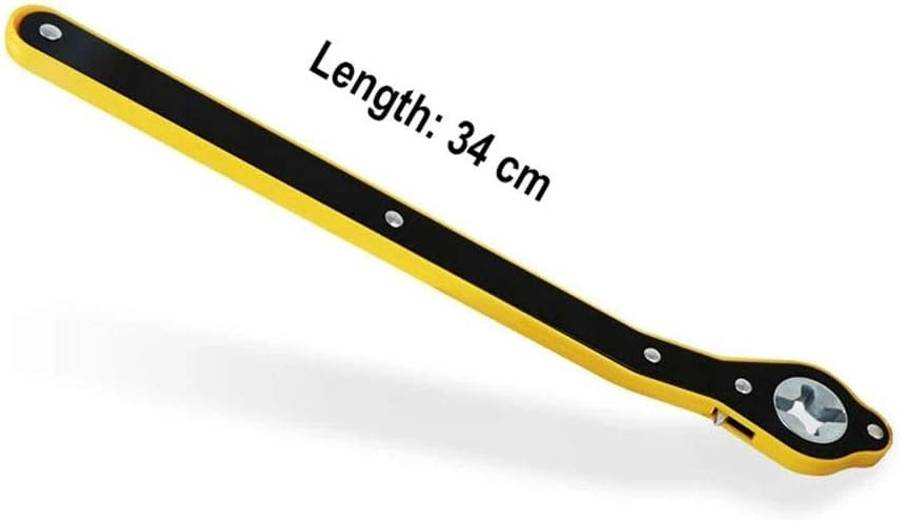 Car Jack Ratchet Wrench - Tire Wheel Lug Wrench - AUTO TOOL 360 °