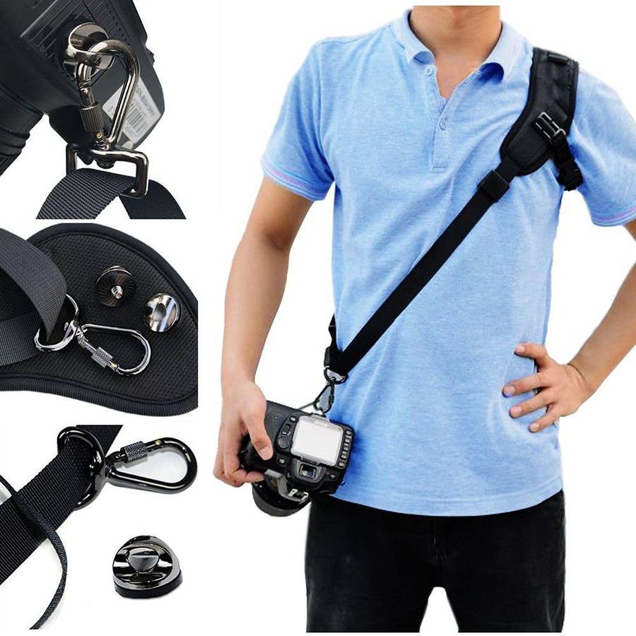 Focus F-1 QuickRapid Neck Strap and Shoulder Strap for SLR and DSLR Cameras