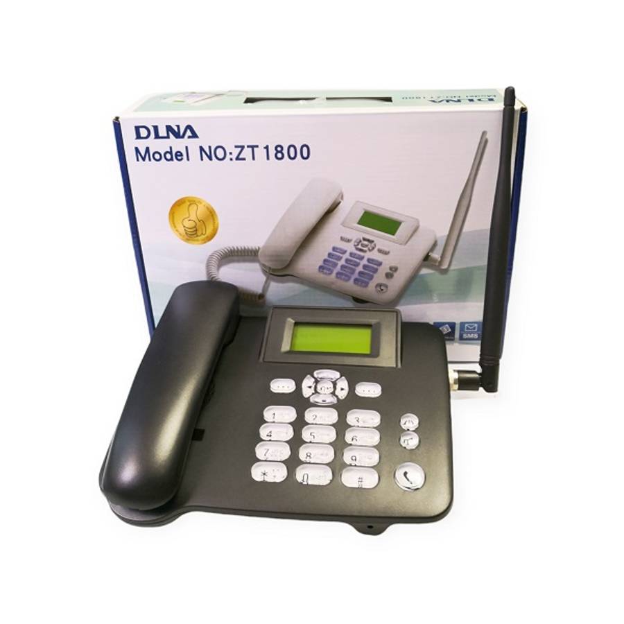 Dual Sim Card Slot Wireless Telephone - DLNA ZT1800