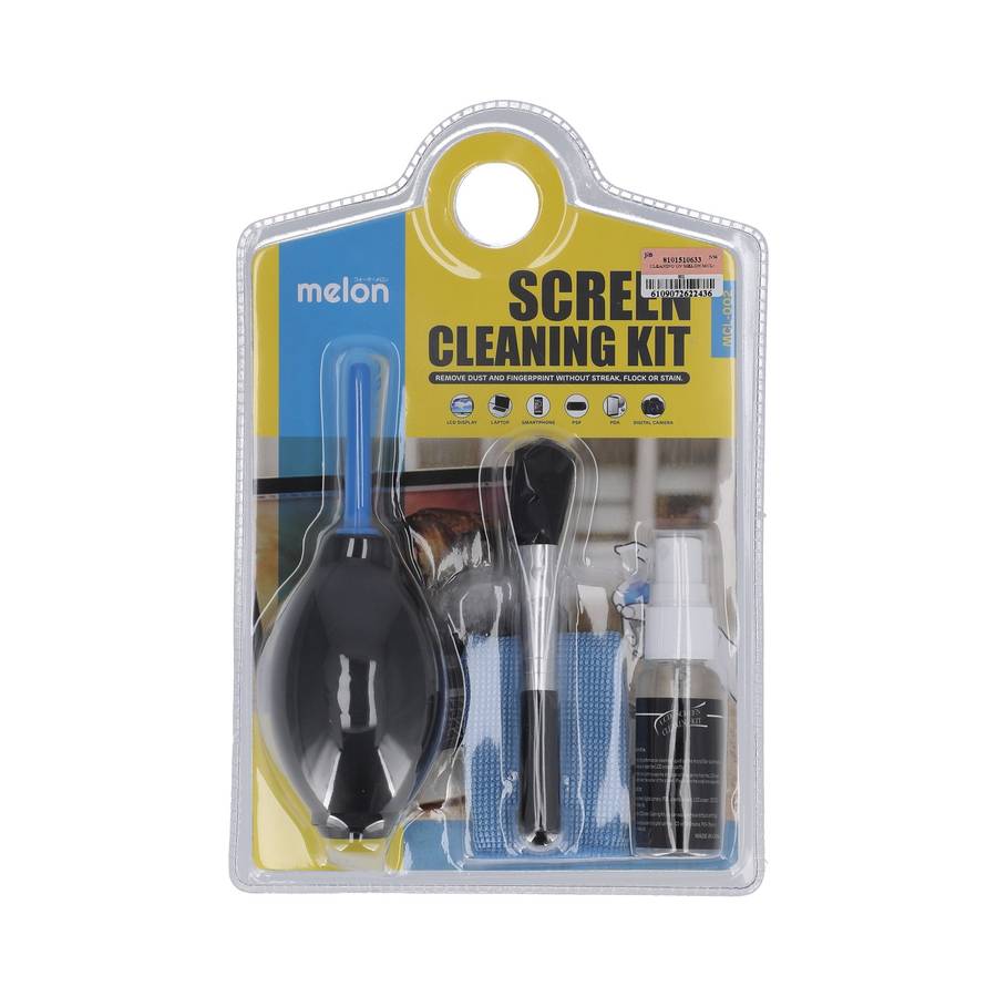 XF000004 Melon MCL-002 Multipurpose Screen Cleaning kit 4 Piece Set